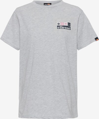 ELLESSE Shirt 'Petalian' in Grey / Pastel pink / Black / White, Item view