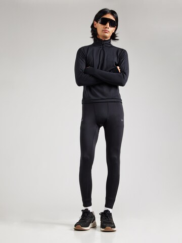 Reebok Skinny Urheiluhousut 'SPEED' värissä musta