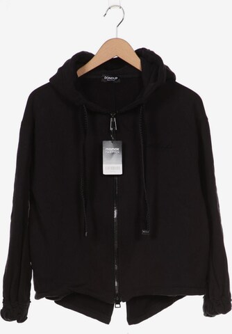 Dondup Sweatshirt & Zip-Up Hoodie in S in Black: front