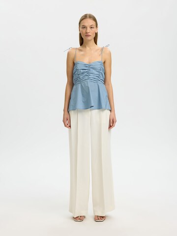 SELECTED Top in Blue