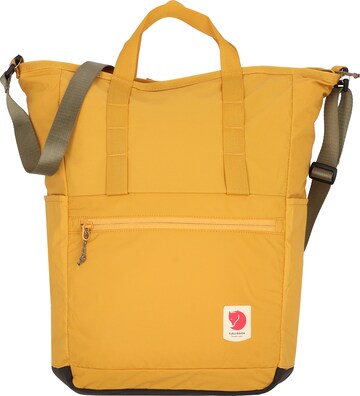 Fjällräven Backpack 'High Coast' in Yellow: front