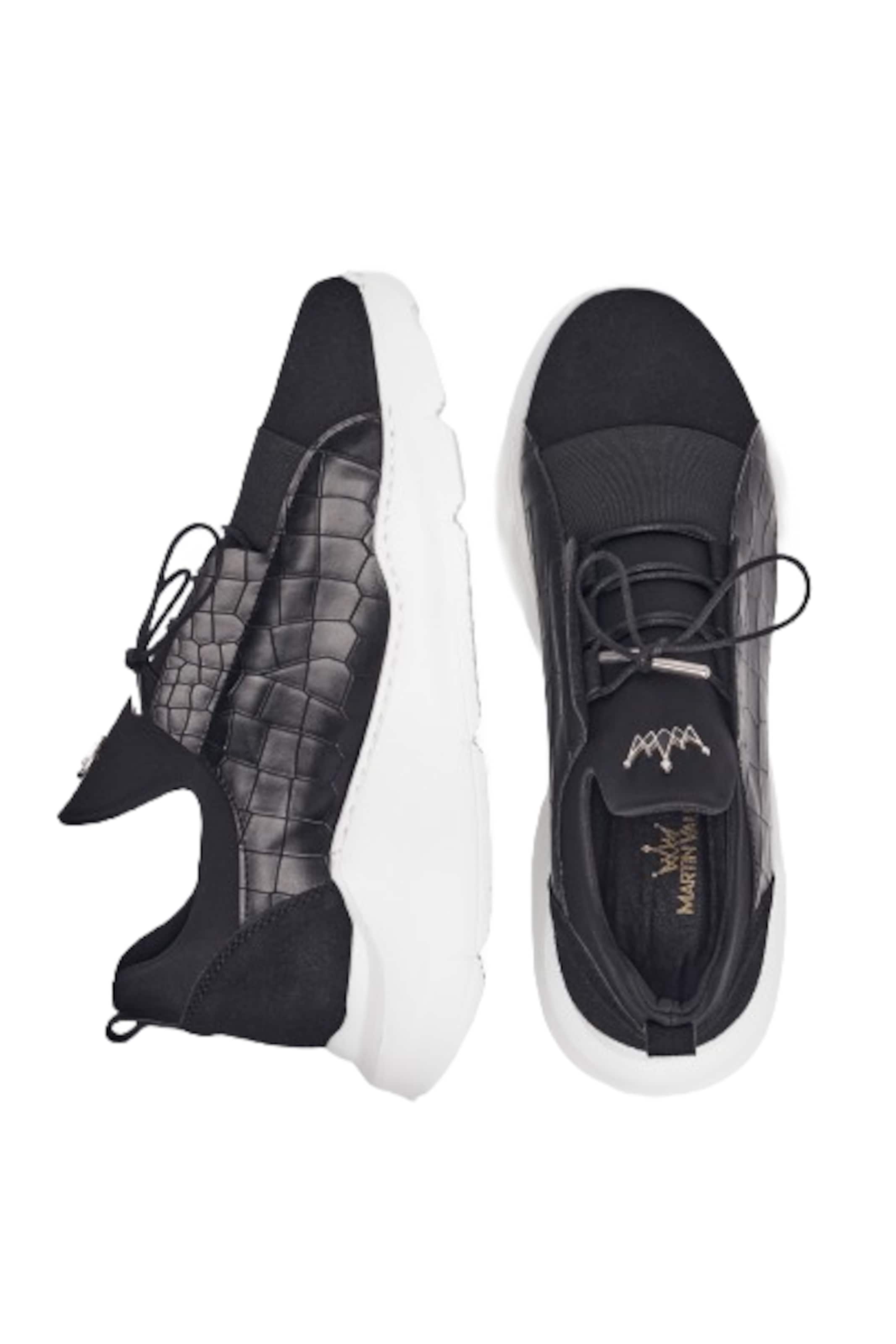 Baskets basses MARTIN VALEN en noir
