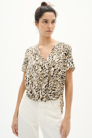 Chemisier 'Kinley' InWear en beige : devant