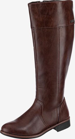 ambellis Boots in Brown: front