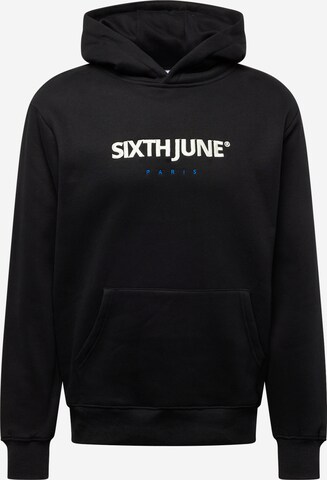 Sweat-shirt Sixth June en noir : devant