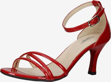 Nero Giardini Strap Sandals in Red: front