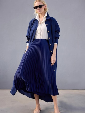 Jupe 'Pleated Skirt' Touché Privé en bleu