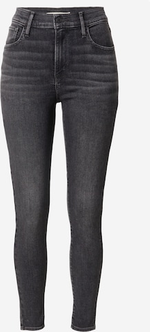 LEVI'S ® Skinny Jeans '720 Hirise Super Skinny' i svart: framsida