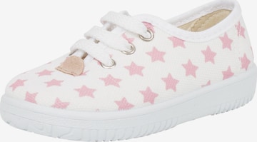 Scarpa bassa di Pisamonas in rosa: frontale