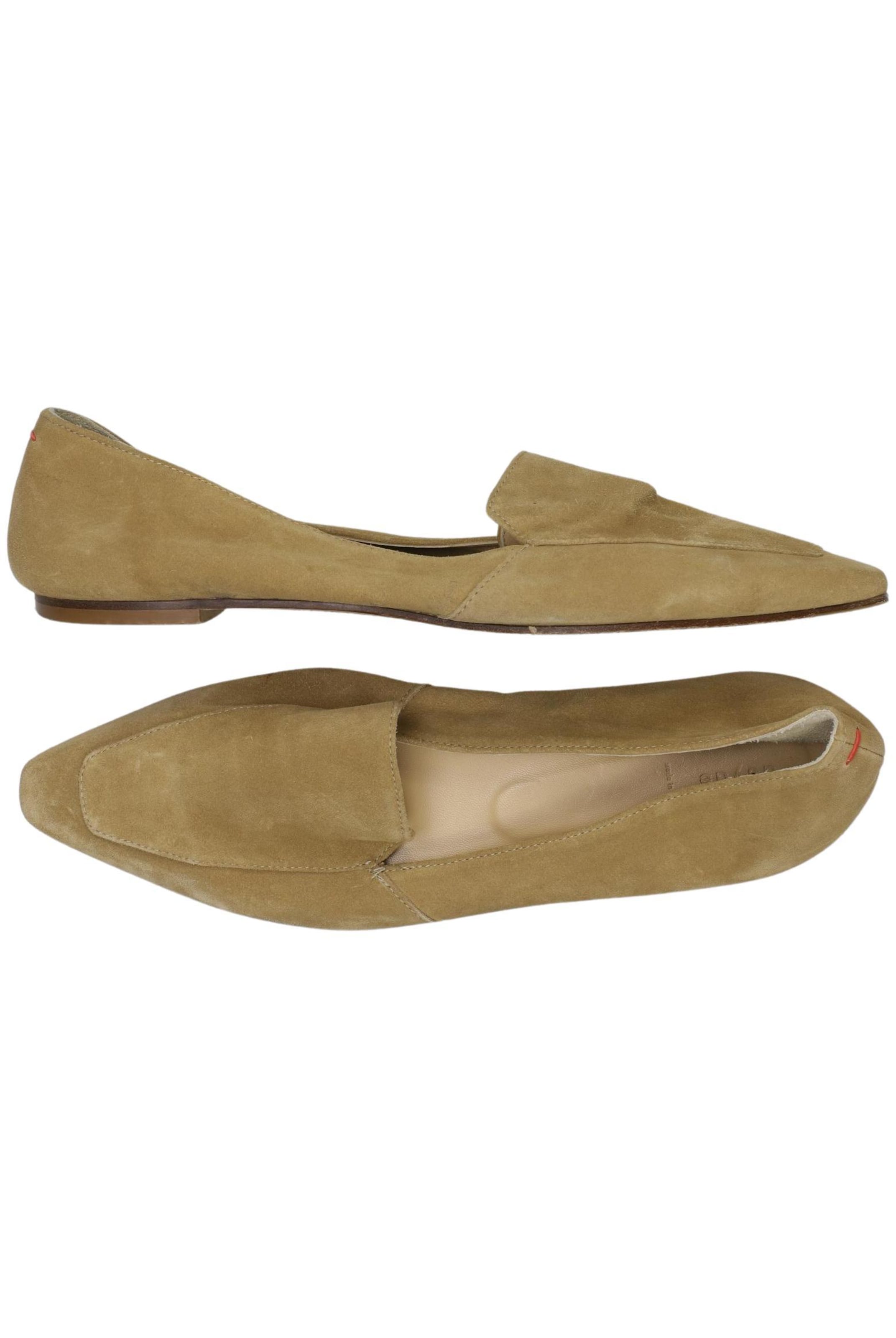 Aeyde Flats & Loafers in 38,5 in Beige: front