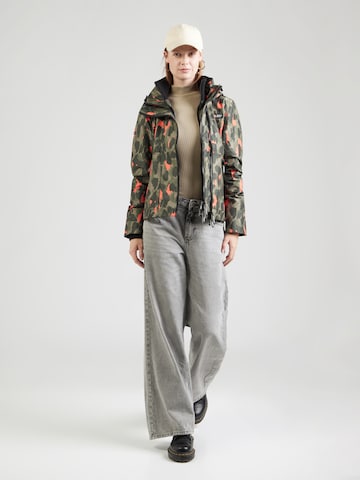 Veste mi-saison Superdry en vert