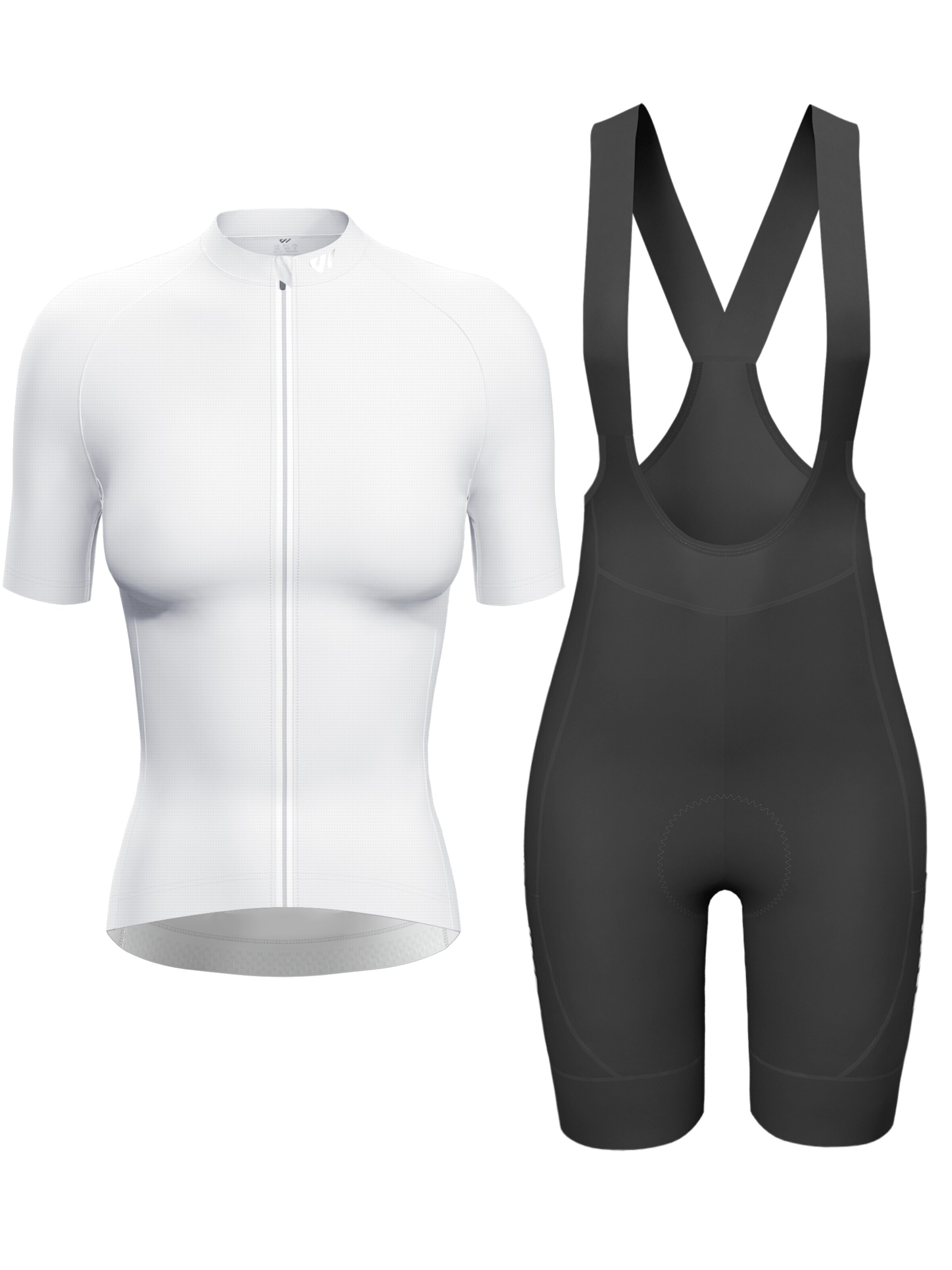 WULIBIKE Sweatsuit in White: front
