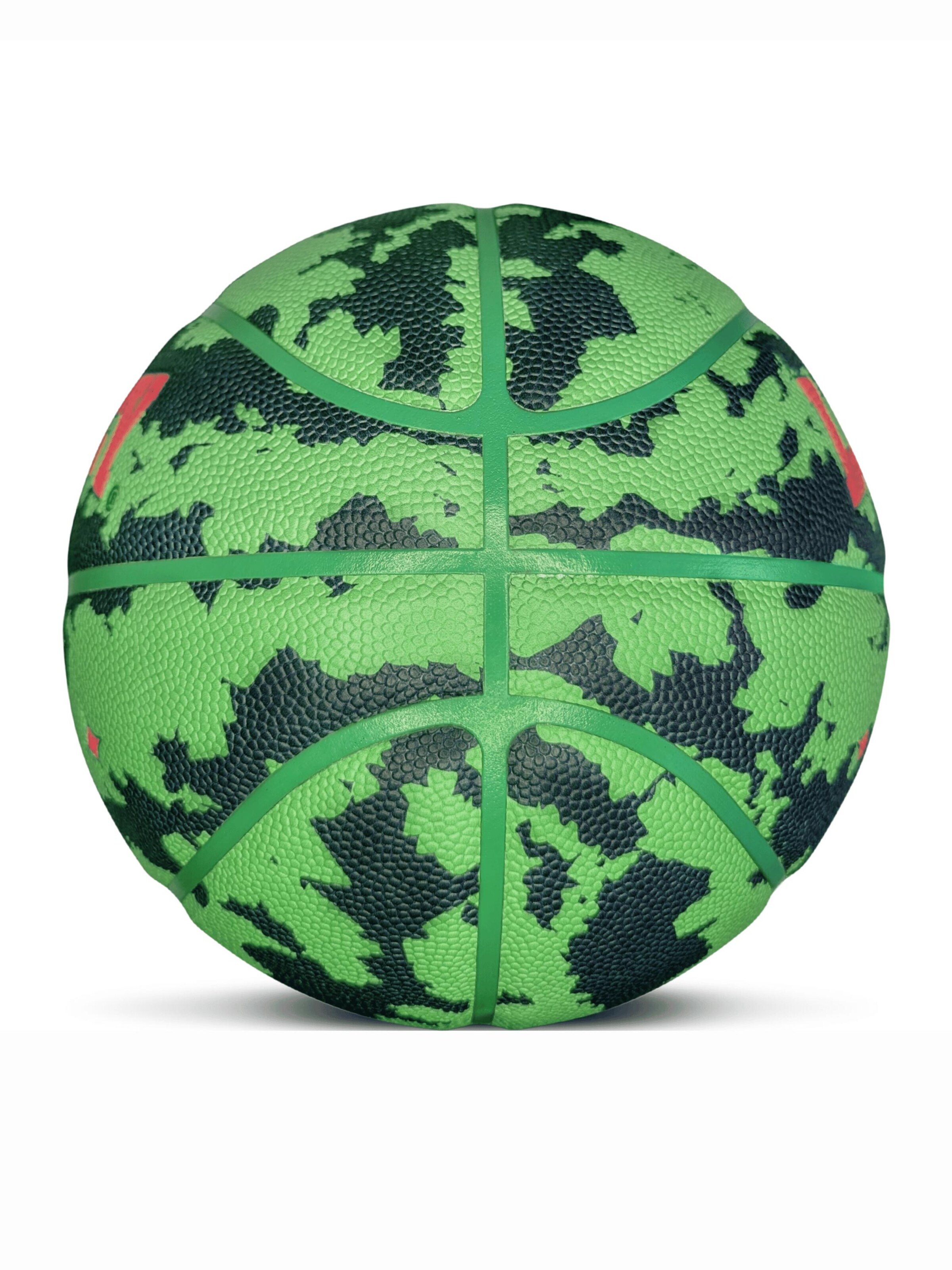 Lowkey Ball 'Melon Basketball Indoor & Outdoor Größe 7 | Wassermelonen Design'‌‌‌‌ in Grün