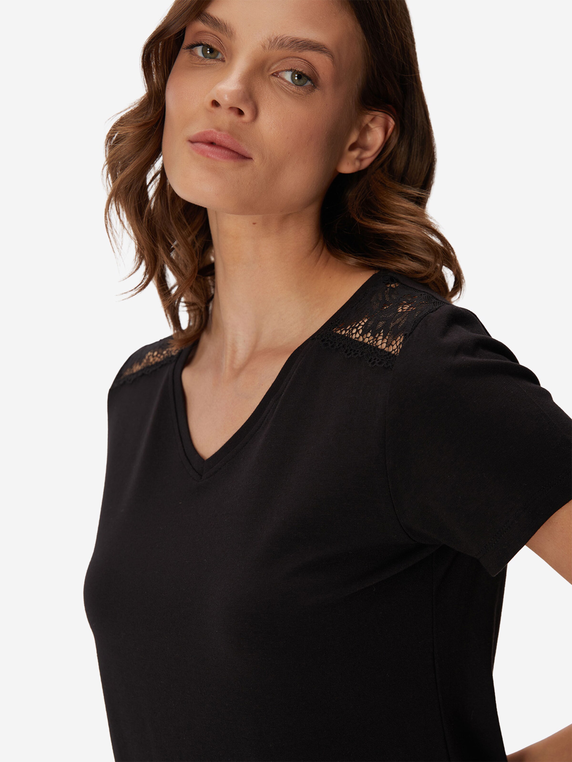 Goldenbay - Pijama 'Viola' em preto