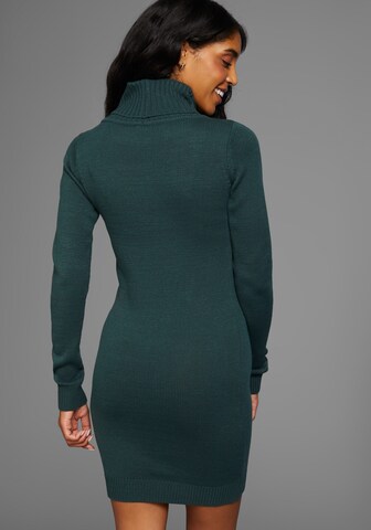 KangaROOS Knitted dress in Green