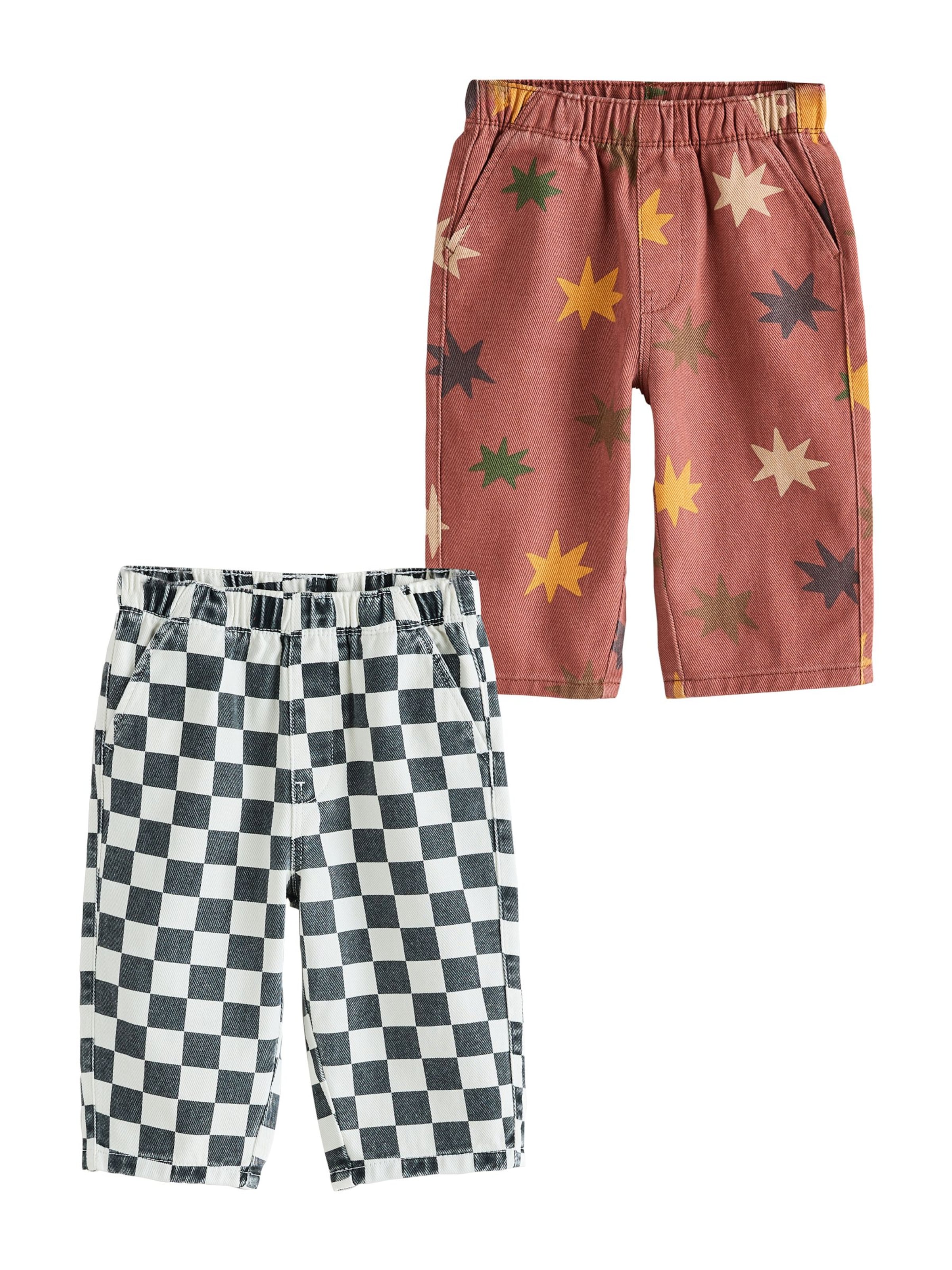 Next Broek in Bruin: voorkant