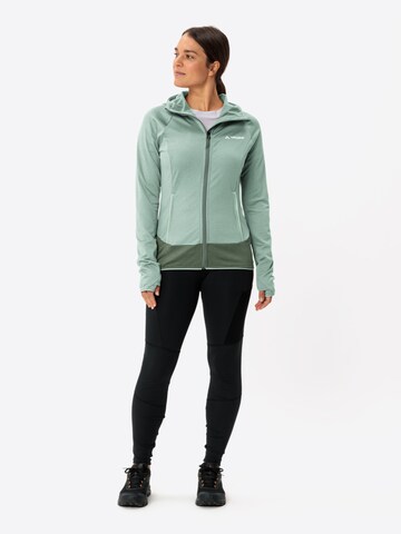 VAUDE Athletic fleece jacket 'Tekoa II' in Green