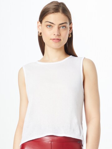 AMERICAN VINTAGE Top 'Massachusetts' in White: front