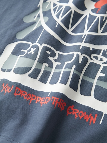 NAME IT Póló 'NKMFRANS FORTNITE' - kék