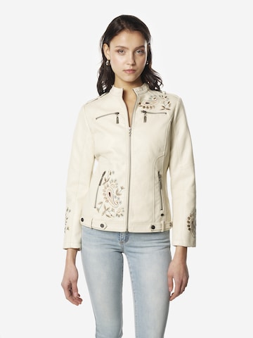 KOROSHI Övergångsjacka i vit: framsida