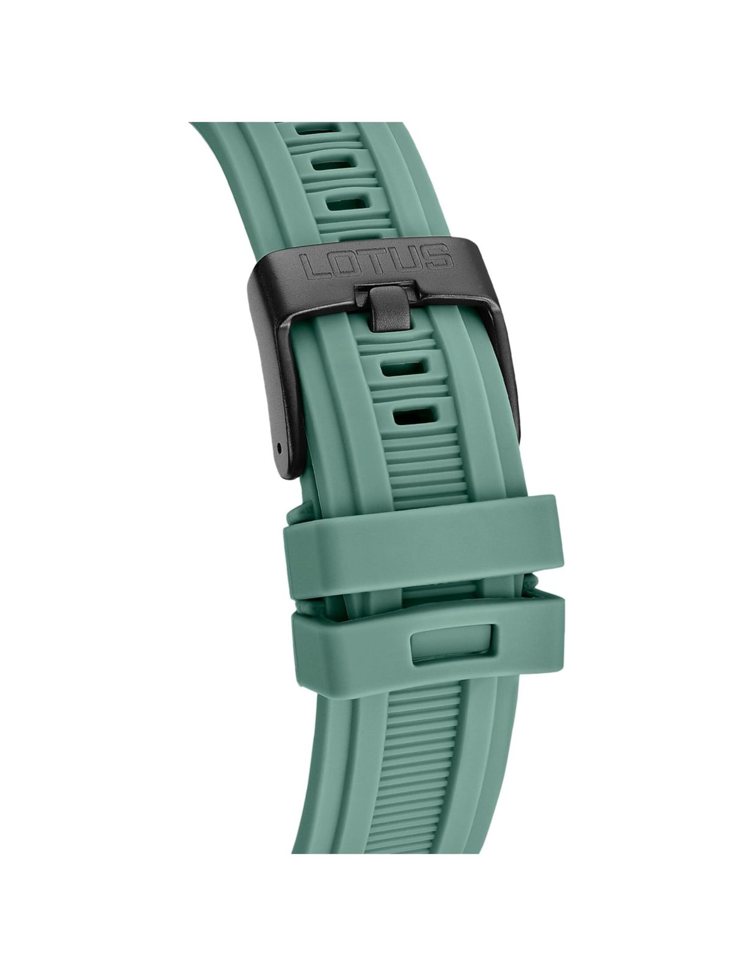 Montre digitale Lotus en vert