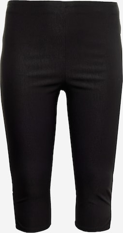ONLY Carmakoma Skinny Pants 'Lila' in Black: front