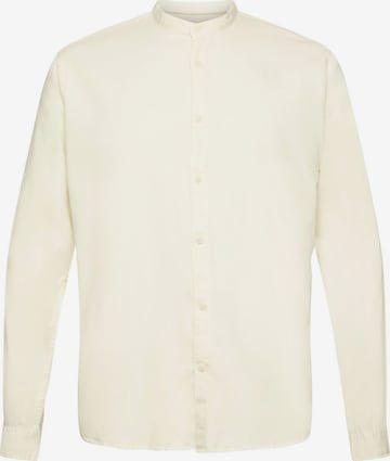 ESPRIT Button Up Shirt in Beige: front