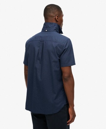 Superdry & Co Regular fit Overhemd 'City' in Blauw