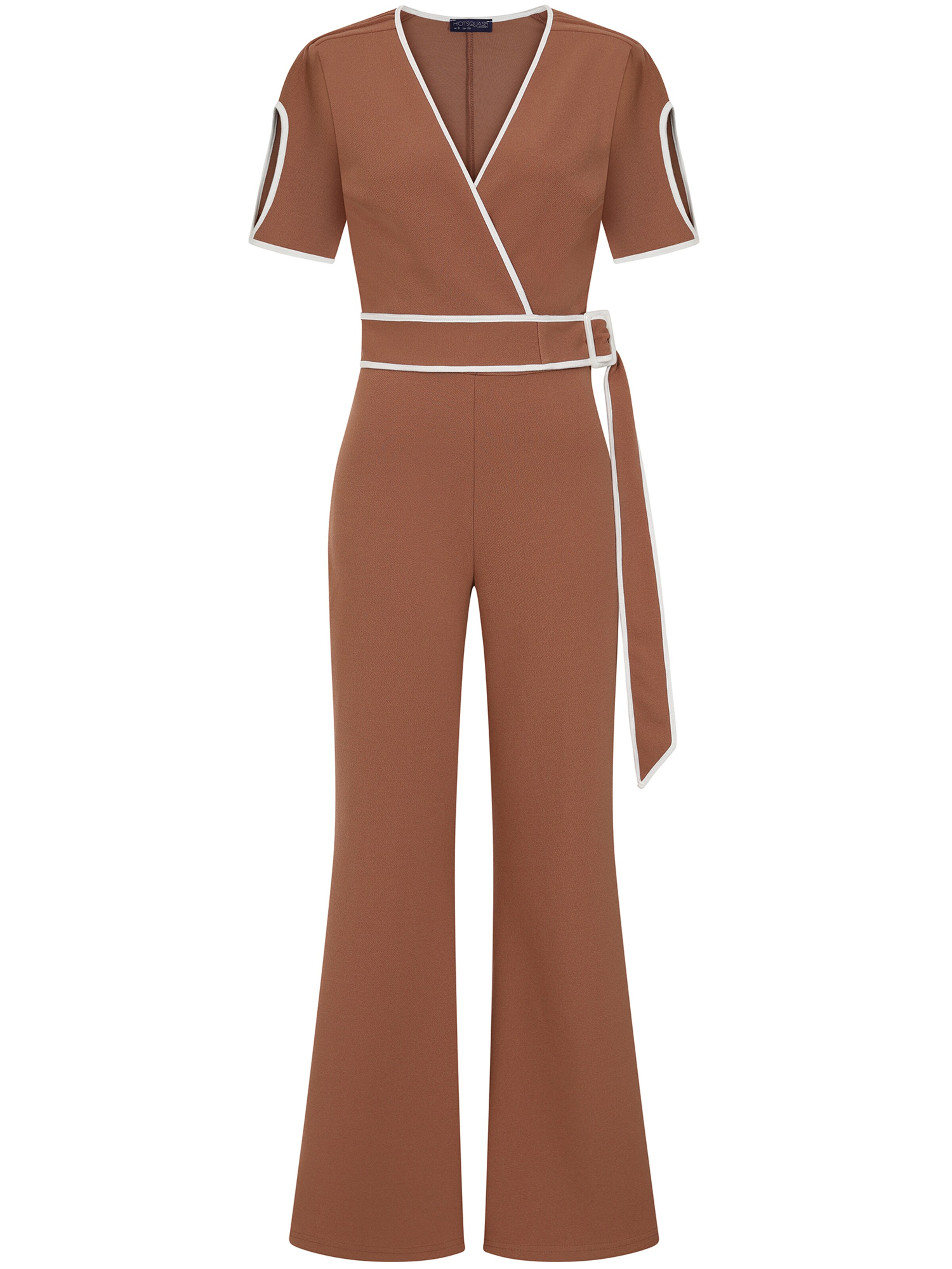 HotSquash Jumpsuit in Bruin: voorkant