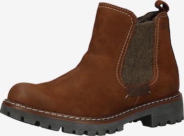 JOSEF SEIBEL Chelsea boots in Bruin: voorkant