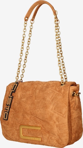 Borsa a spalla di Custo Barcelona in arancione: frontale