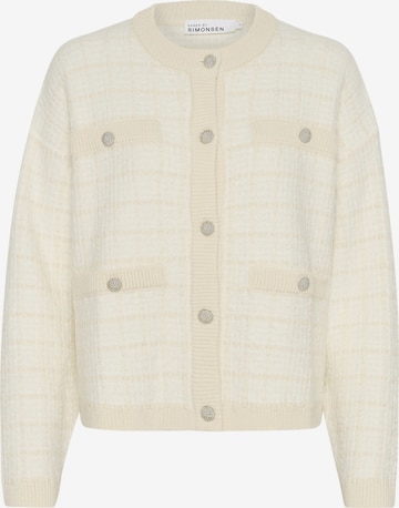 KAREN BY SIMONSEN Knit Cardigan in Beige: front