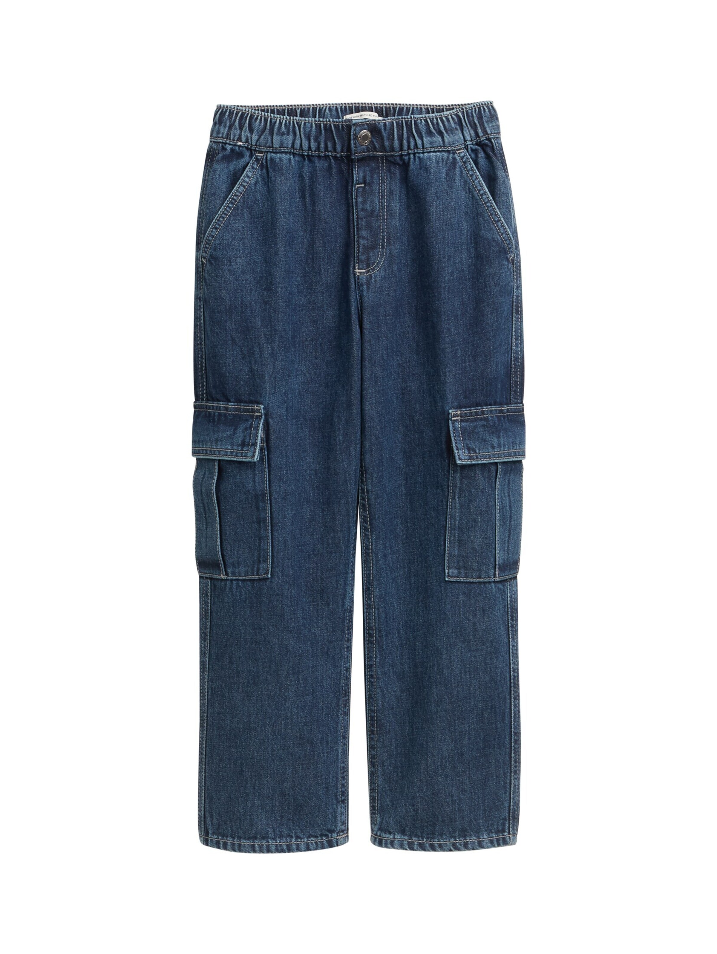 Loosefit Jean TOM TAILOR en bleu : devant