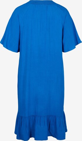 Robe d’été 'Xmio' Zizzi en bleu