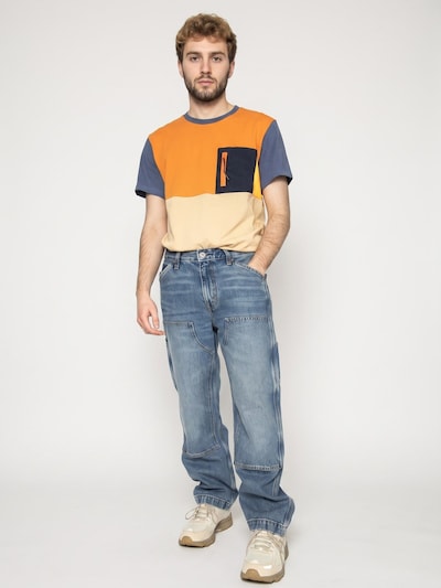 LEVI'S ® Jeans '568 Loose Straight Double Knee Detroit Wash' i 30/32 i blue denim, Produktvisning