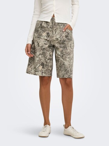 ONLY - regular Pantalón en verde: frente