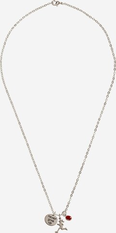 Gemshine Necklace in Silver: front