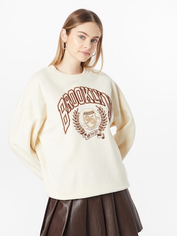 OVS Sweatshirt in Wit: voorkant