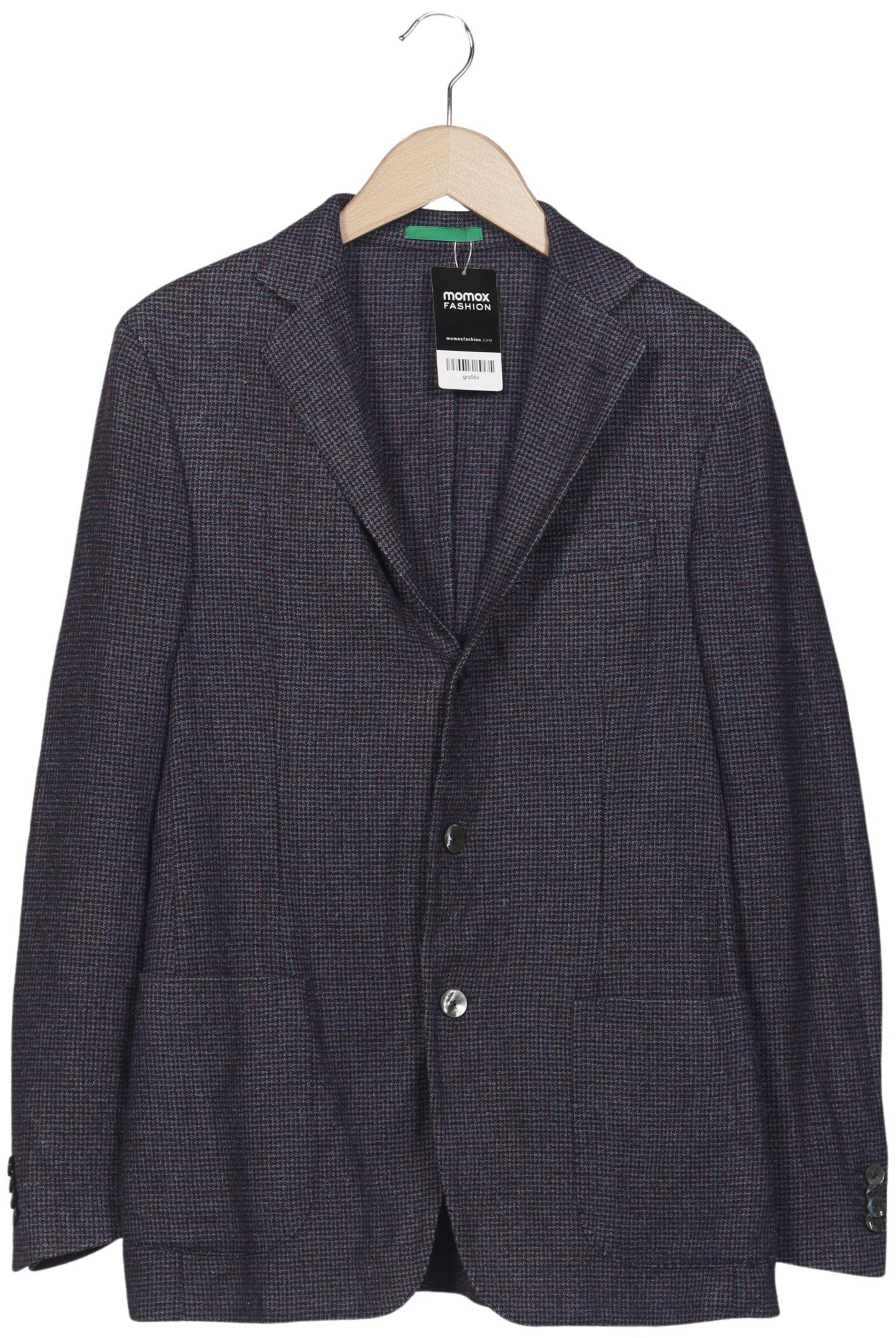 PAL ZILERI Suit Jacket in S in Blue: front