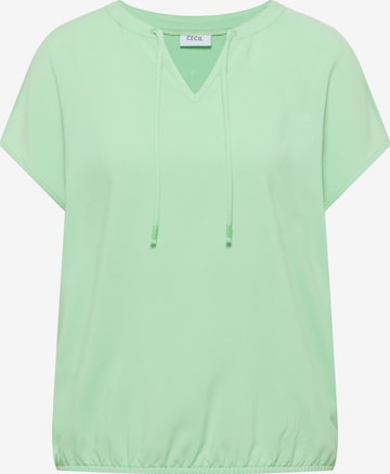 CECIL Blouse in Green: front