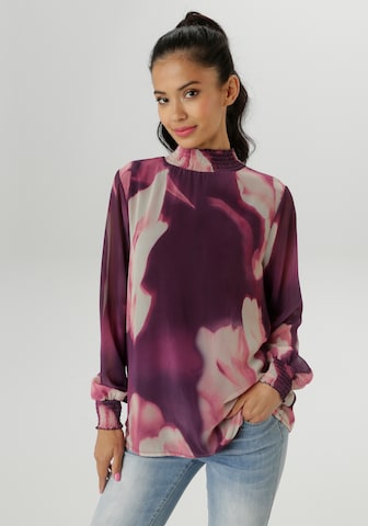 Aniston SELECTED Blouse in Purple: front
