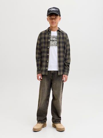 Jack & Jones Junior Regular Fit Hemd in Grün