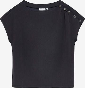 T-shirt COMMA en bleu : devant