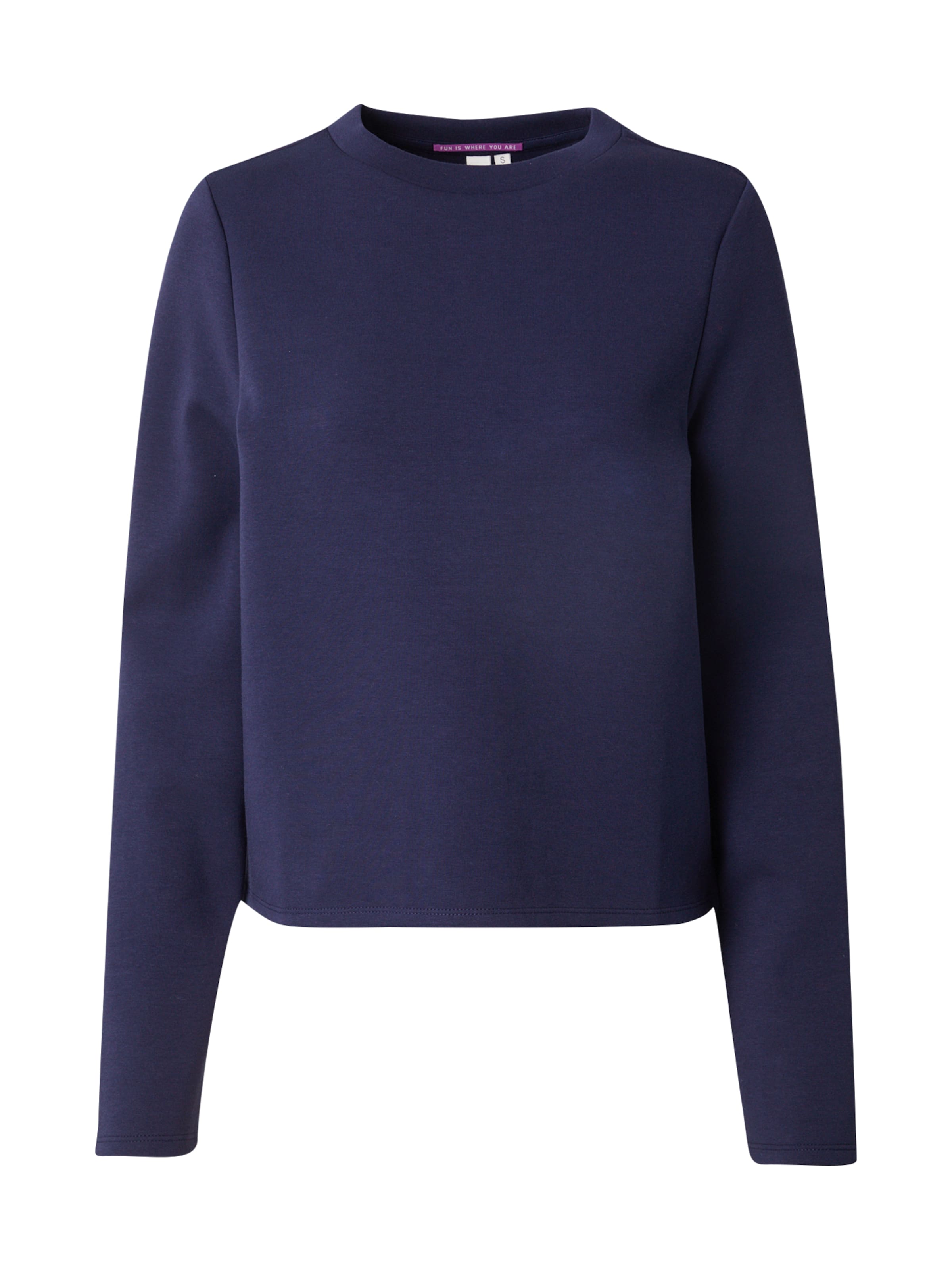 QS Свитшот в Синий: спереди