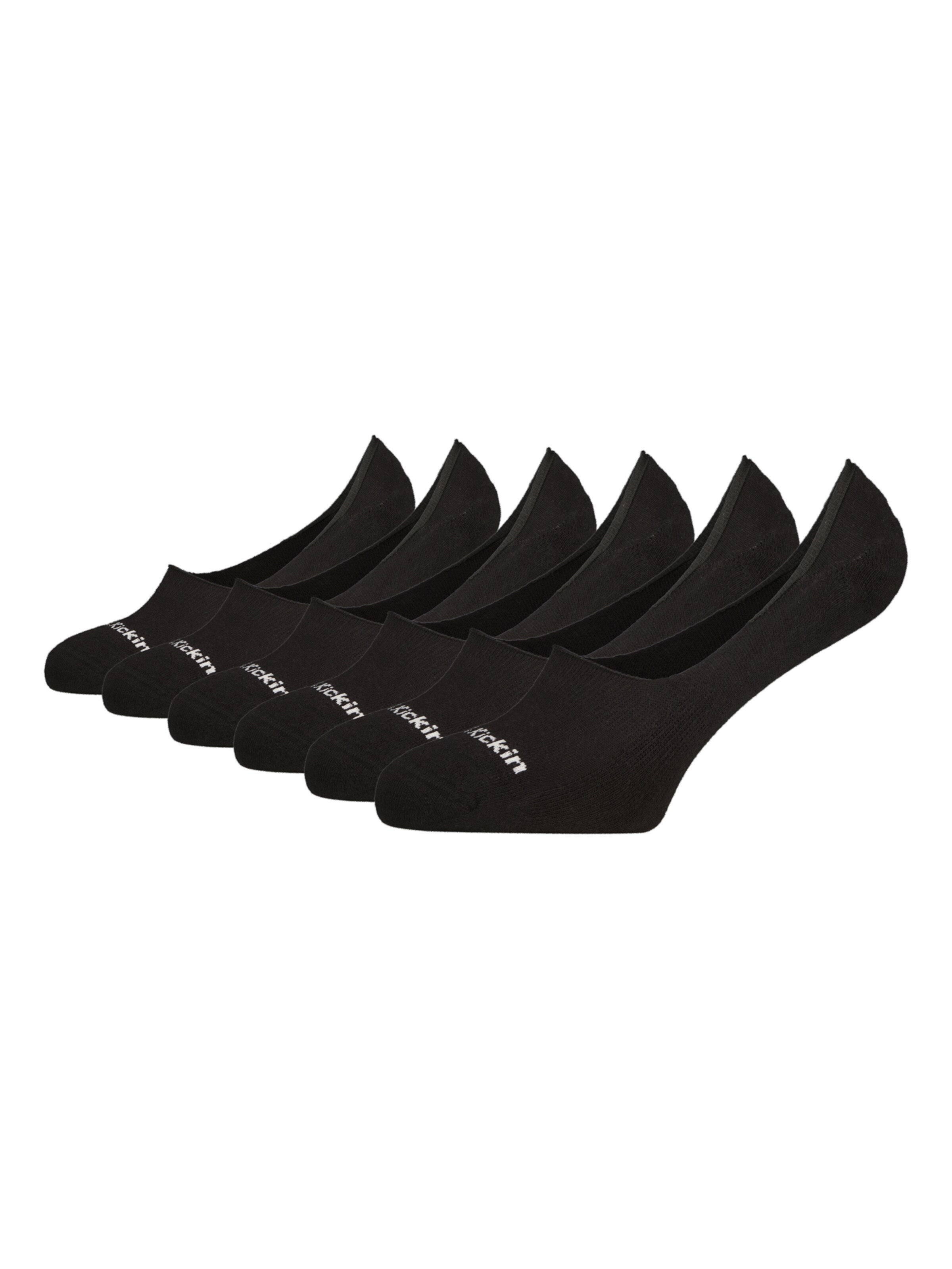 Calzino invisibile 'RomanAK' di alife & kickin in nero: frontale