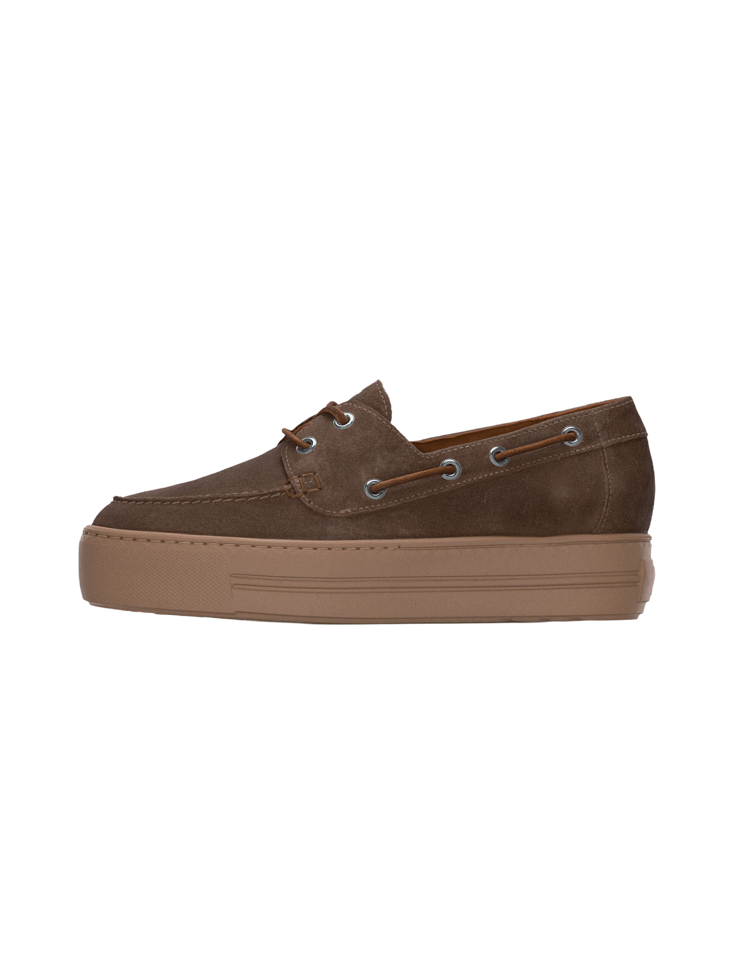 Paul Green Moccasin in Brown: front