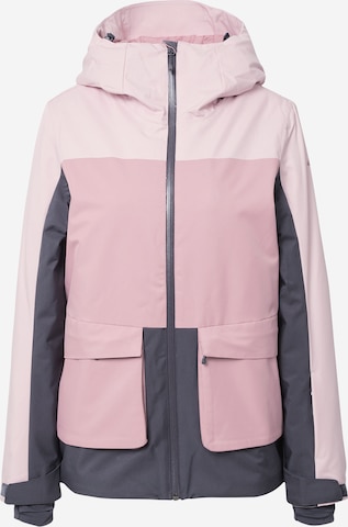 Veste outdoor 4F en rose : devant