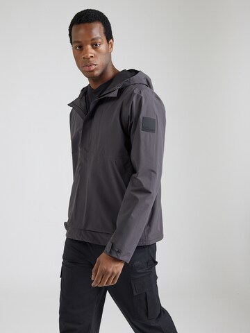 JACK WOLFSKIN Куртка в спортивном стиле 'MAINKAI' в Серый: спереди