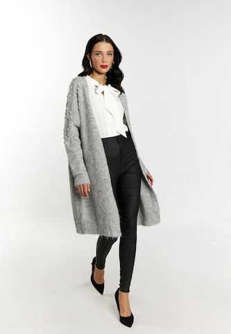 faina Knit Cardigan in Grey