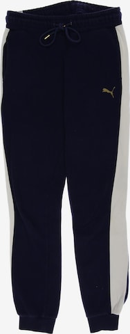PUMA Pants in XS in Blue: front